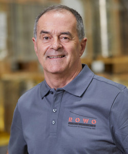 Wolfgang Siefert, Experte bei ROWO Coating für die Entwicklung und Vermarktung transparenter Elektroden auf flexiblen Substraten.